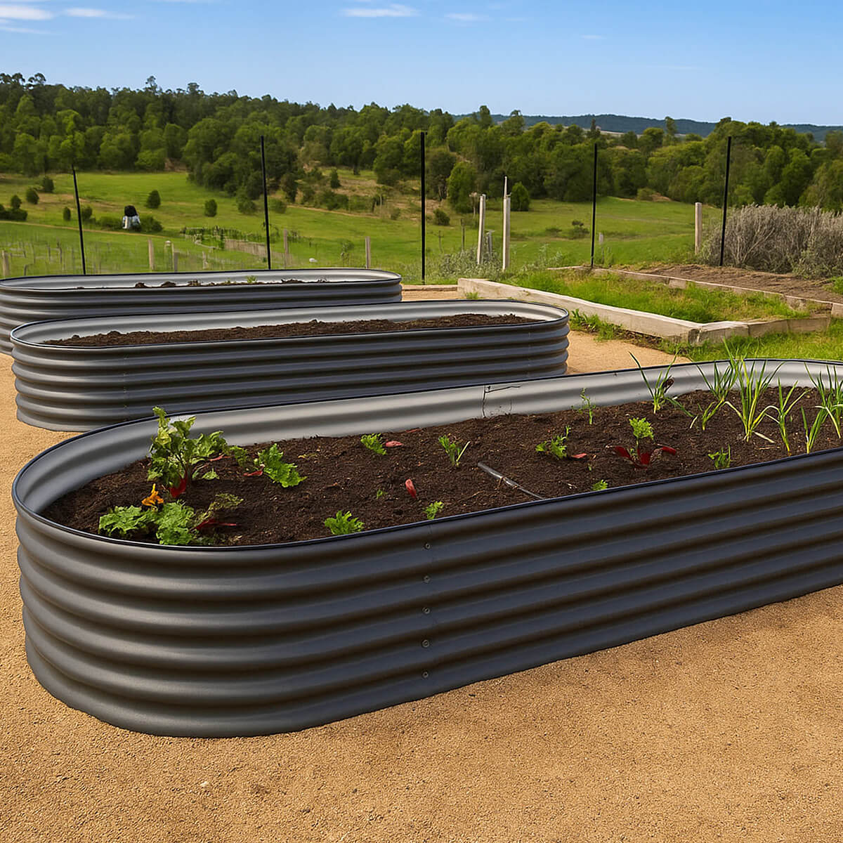 Slimline Raised Garden Beds