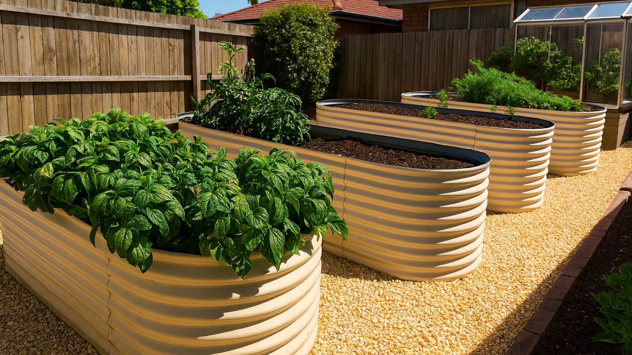 Compact Backyards & Side Gardens
